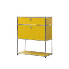 Storage Cabinet-Yellow