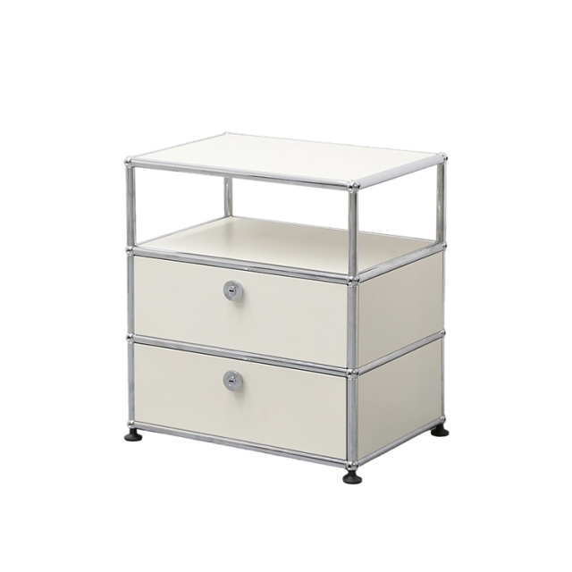 Bedside table-White