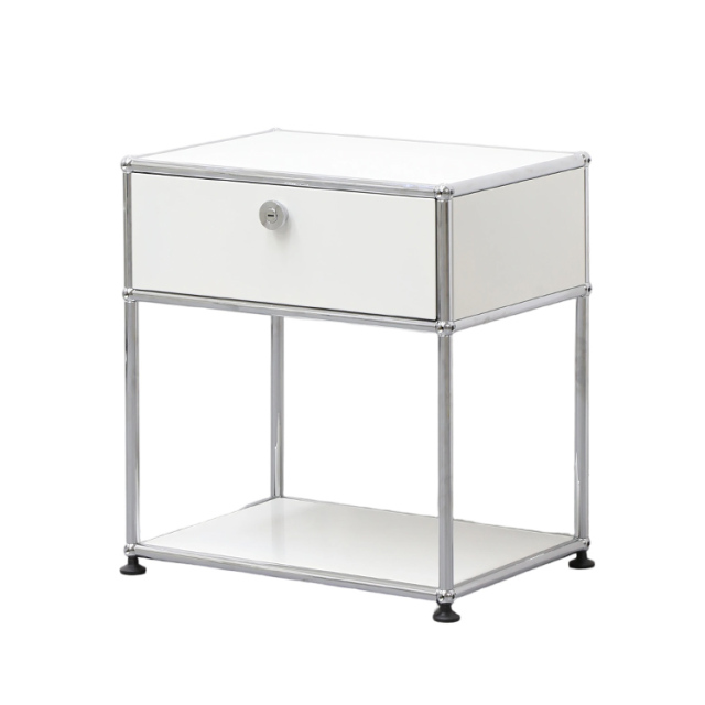 Bedside table-01-White