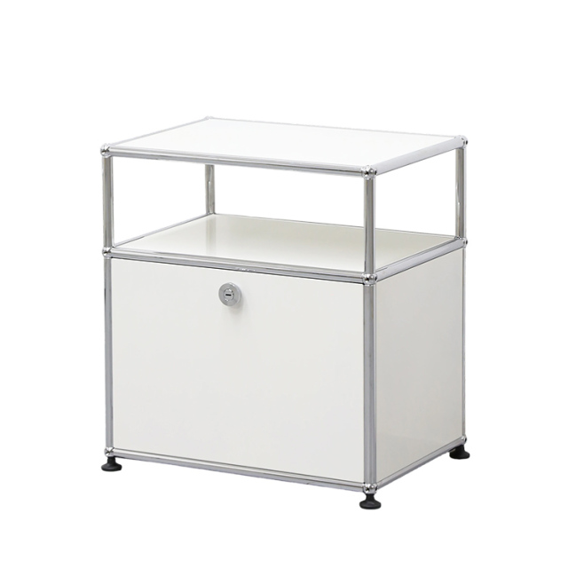 Bedside table-02-White