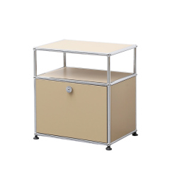 Bedside table-02-Milky Brown