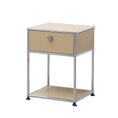 Bedside table-Milky Brown