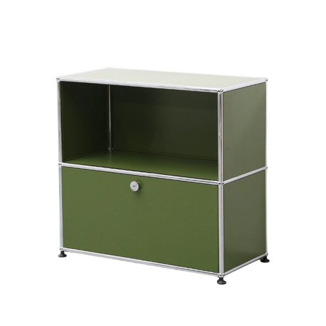 Book Cabinet-Dark Green