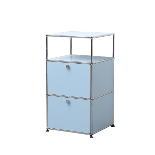 Storage Cabinet-Light Blue