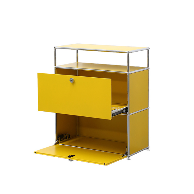 Storage Cabinet-Yellow