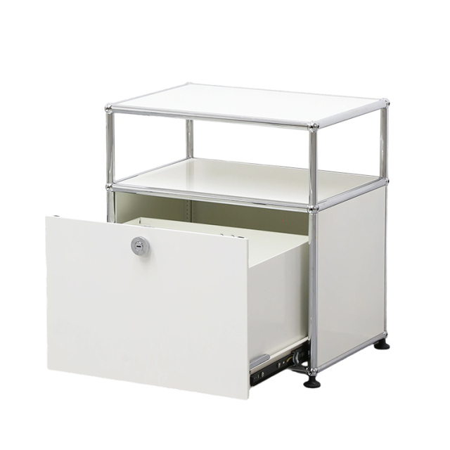 Bedside table-02-White