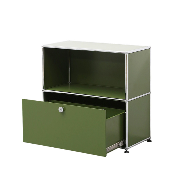 Book Cabinet-Dark Green