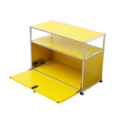 Bedside table-Yellow