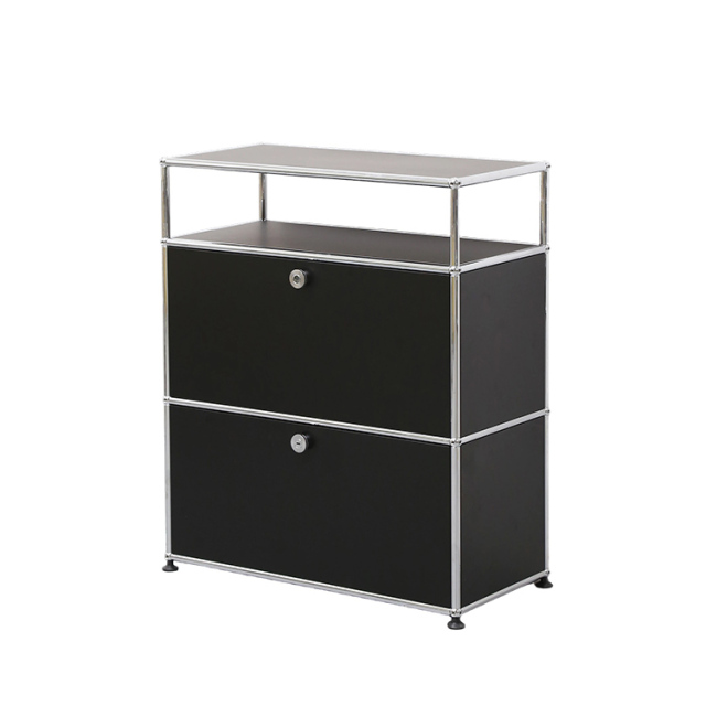 Storage Cabinet- Black