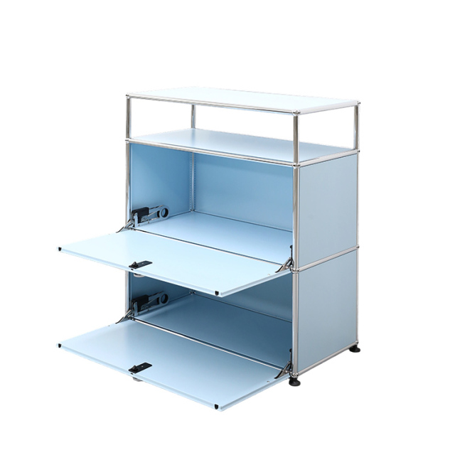 Storage Cabinet-Light Blue