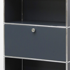 Storage Cabinet-Grey Blue