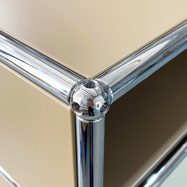 Bedside table-02-Milky Brown