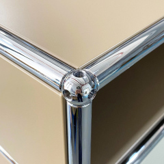 Bedside table-Milky Brown
