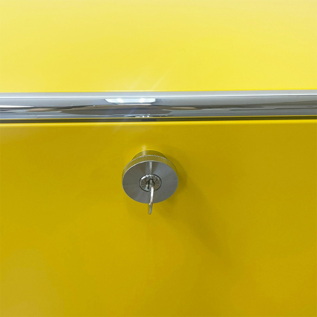 Bedside table-Yellow