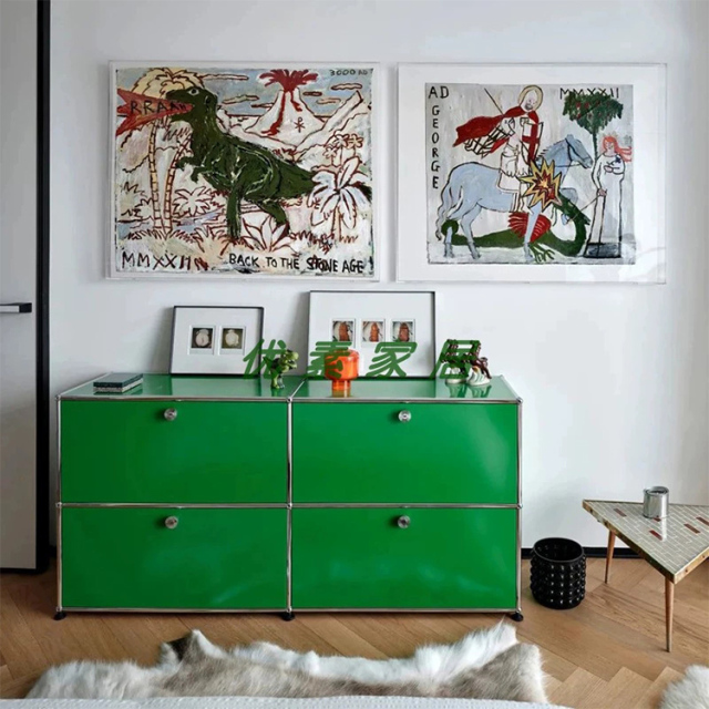 Side board-01 （2 section）-Green