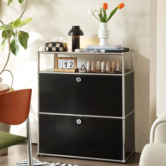 Storage Cabinet-Black
