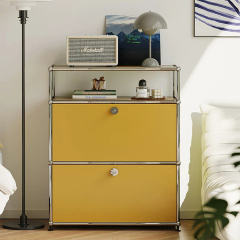 Storage Cabinet-Yellow