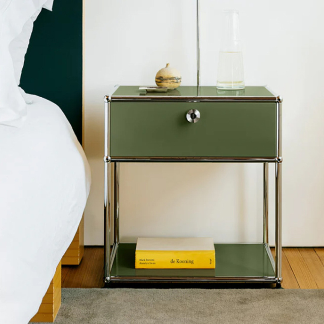 Bedside table-01-White