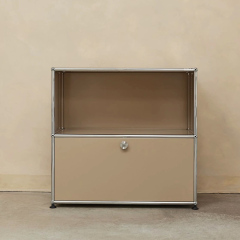 Book Cabinet-Light Yellow