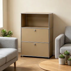 Storage Cabinet-Milky Brown