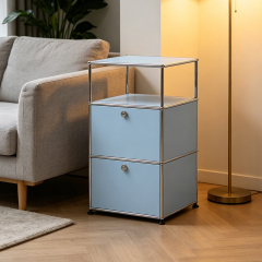 Storage Cabinet-Light Blue