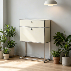 Storage Cabinet-White