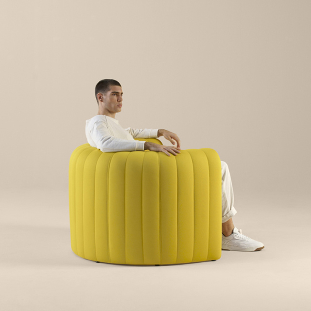 Remnant armchair