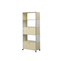 Storage Cabinet-Light Yellow