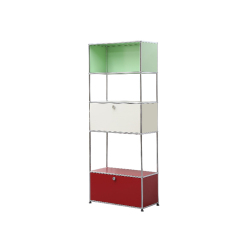 Storage Cabinet-Red&Green