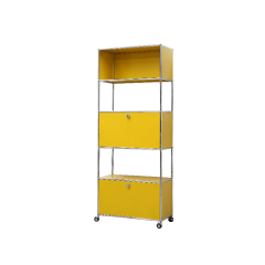Storage Cabinet-Yellow