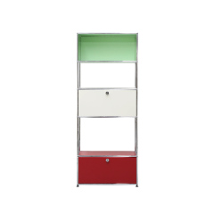 Storage Cabinet-Red&Green