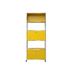 Storage Cabinet-Yellow