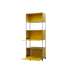 Storage Cabinet-Yellow