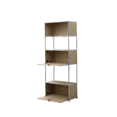Storage Cabinet-Milky Brown