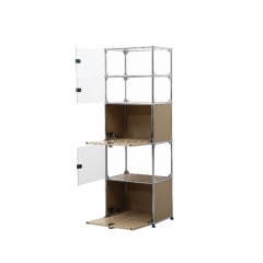 Storage Cabinet-Glass