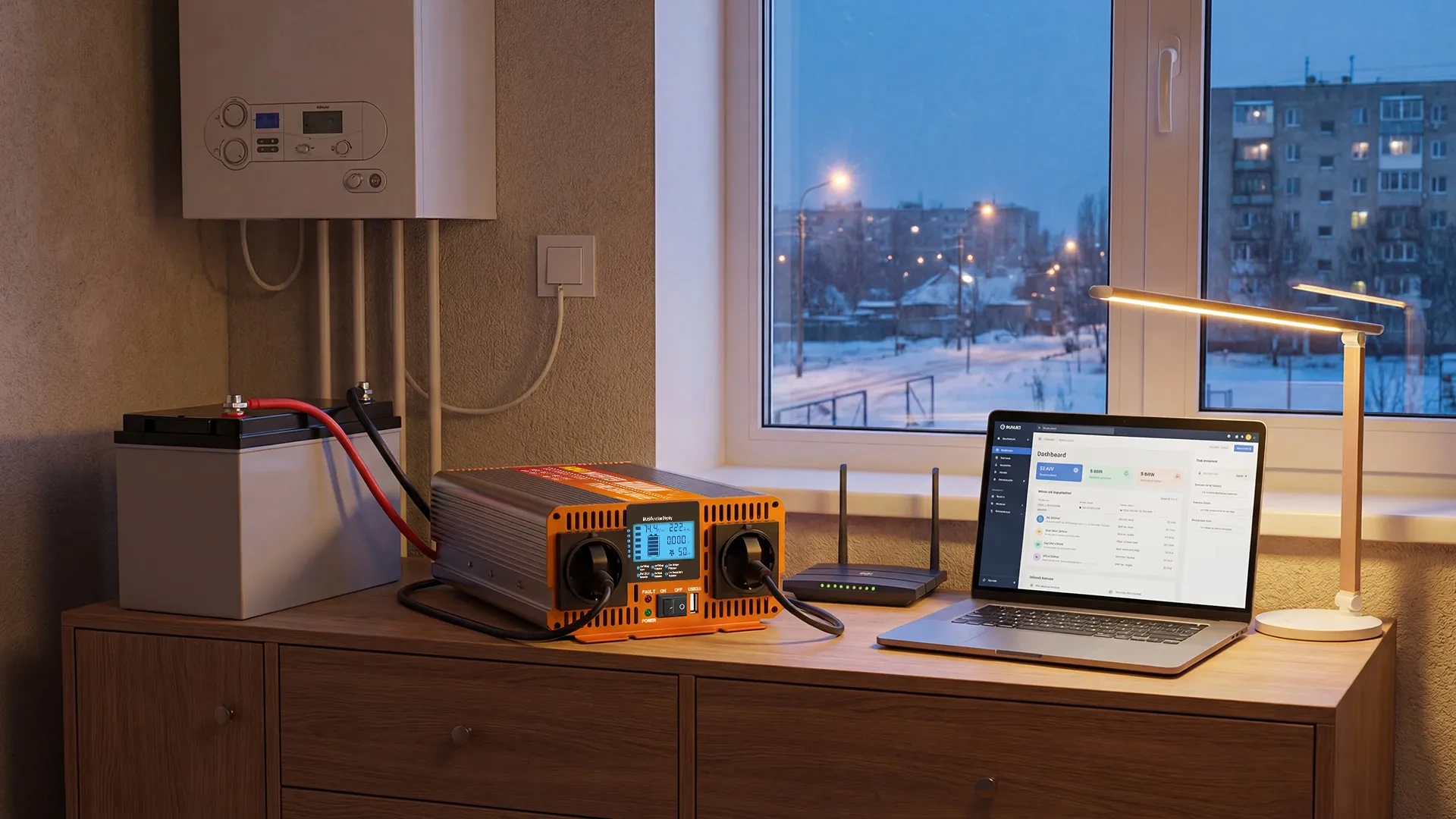 Світло та інтернет — навіть коли немає електрики