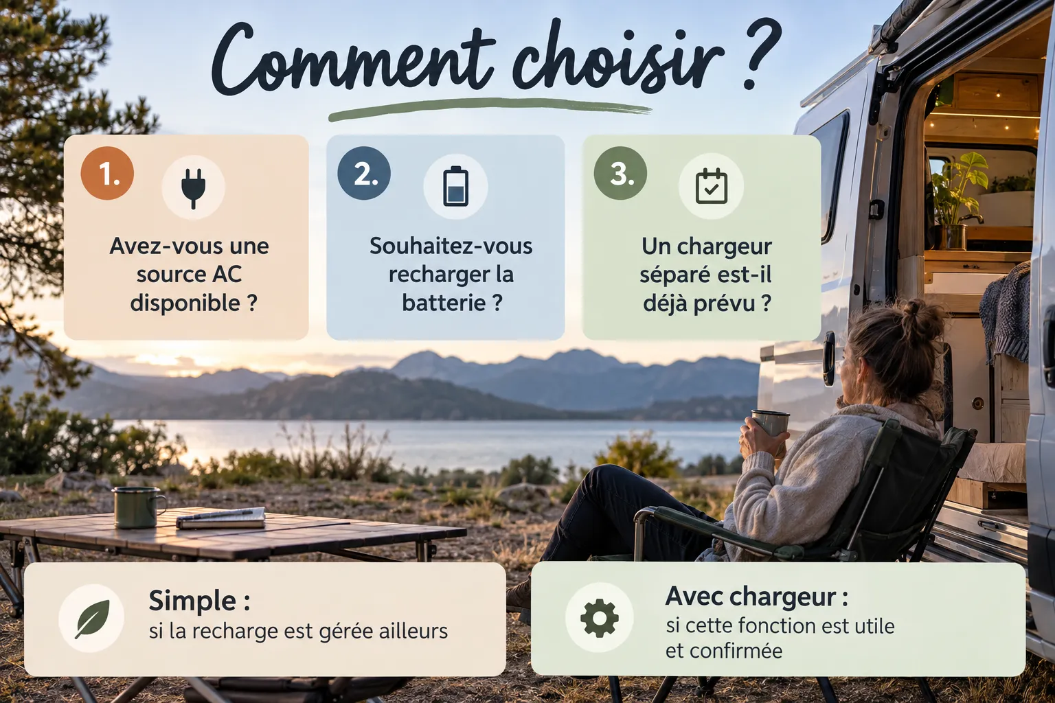 Crit&egrave;res pour choisir entre un convertisseur avec chargeur et un convertisseur simple
