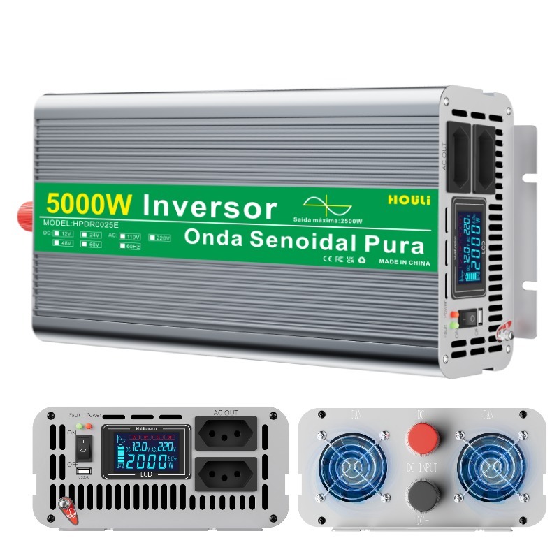 Convertidor Inversor Onda Pura 12v 220v 3000w 5000w 6000w 1 Transformador USB 12v 230v 3000w Onda Pura 6000w