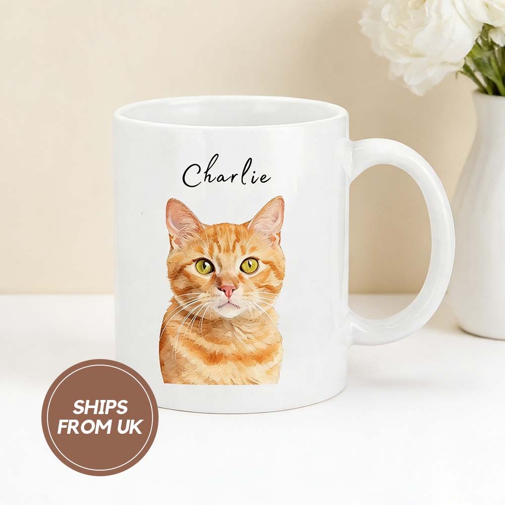 Custom Pet Sketch Mug Using Pet Photo + Name Custom Dog Mug Dog Coffee Cup 11-13ozPersonalized Pet Mugs Dog Mom Mug Personalized DOG CAT PET