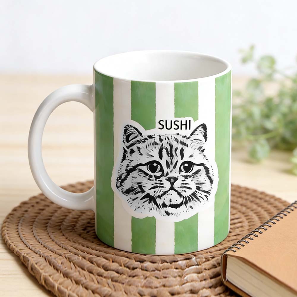 Custom Pet Mug Using Pet Photo + Name Custom Dog Mug Dog Coffee Cup 11oz 15oz Personalized Pet Mugs Personalized PET DOG CAT New Dog Mug