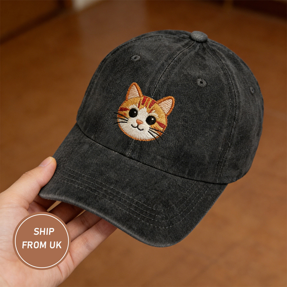 Custom Pet Photo Hat: Ideal Gift for Dog Dad
