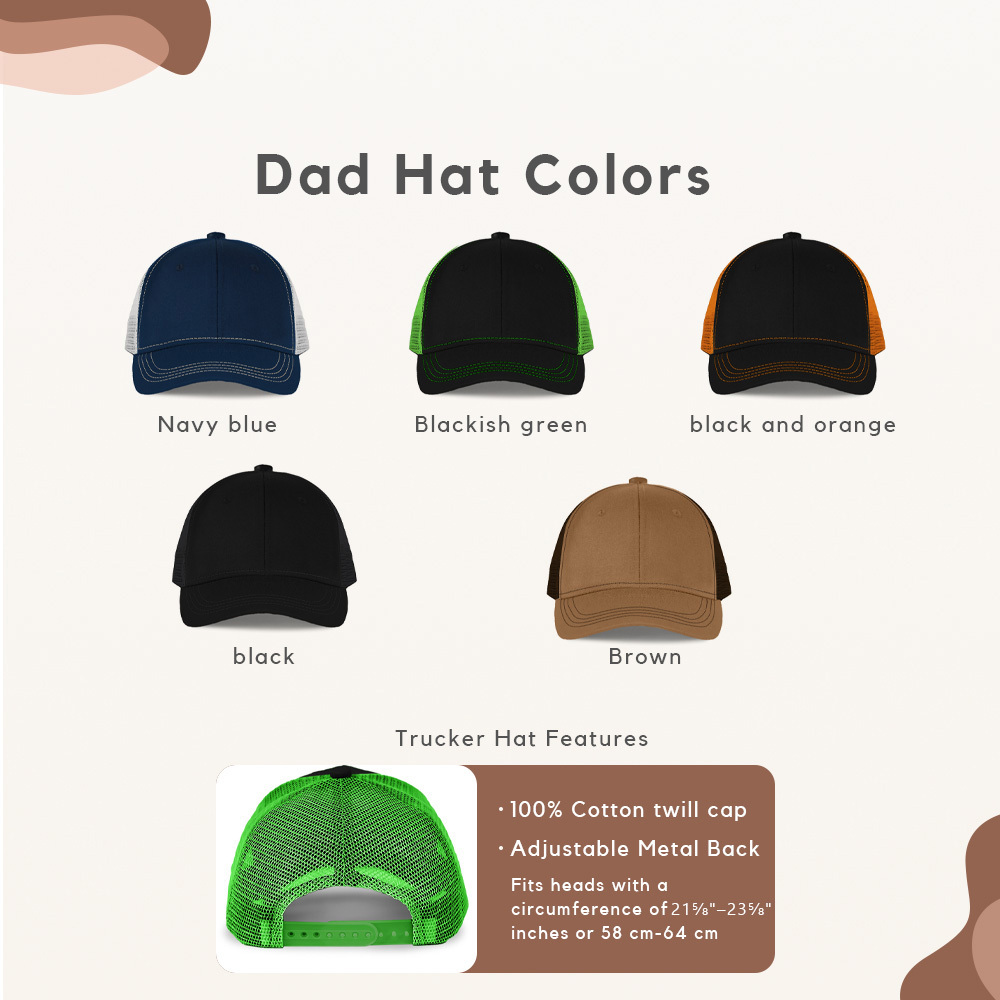 Custom Embroidered Pet Photo Hat: Dog Dad Gift