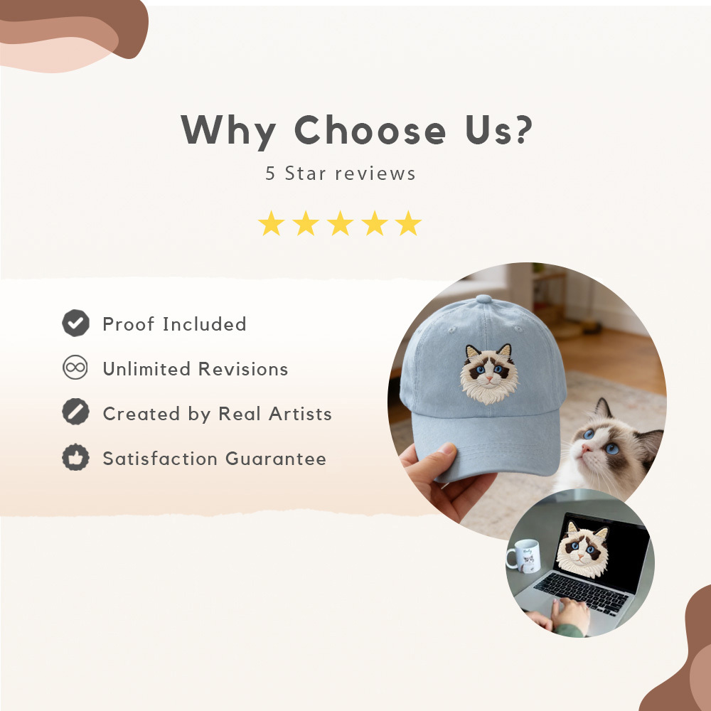 Custom Pet Photo Hat: Ideal Gift for Dog Dad