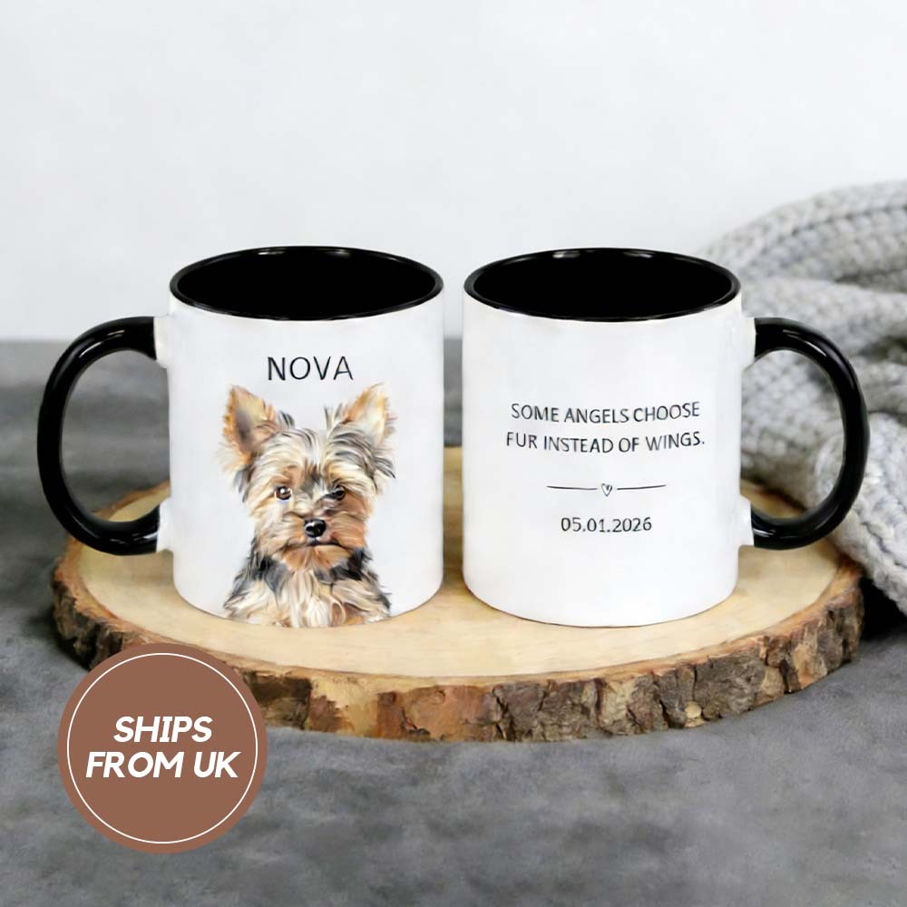 Custom Pet Mug | 11 15oz Personalized Dog Cat Coffee Cup |  New Pets Gift Mug