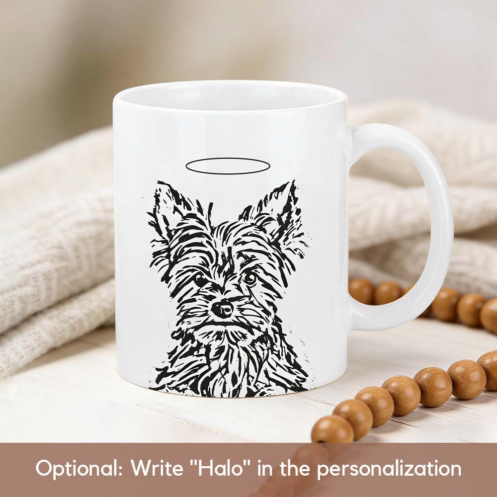 Custom Pet Photo Name Dog Cat Coffee Cup Personalized Pet 11 15ozMug