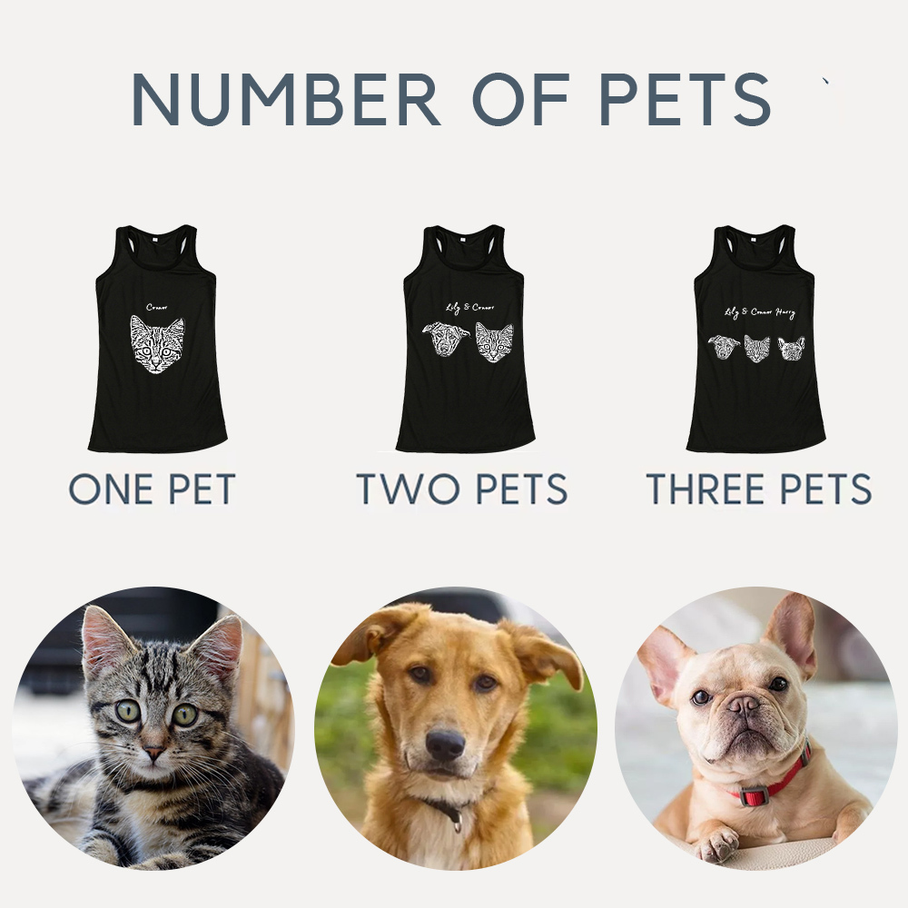 Custom Pet Shirt Using Pet Photo + Name  Personalized Dog T Shirts