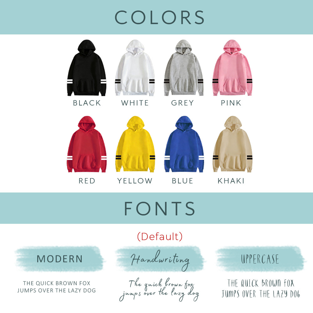 Personalized Dog Cat Fashion Pullover Long Sleeve Hoodie