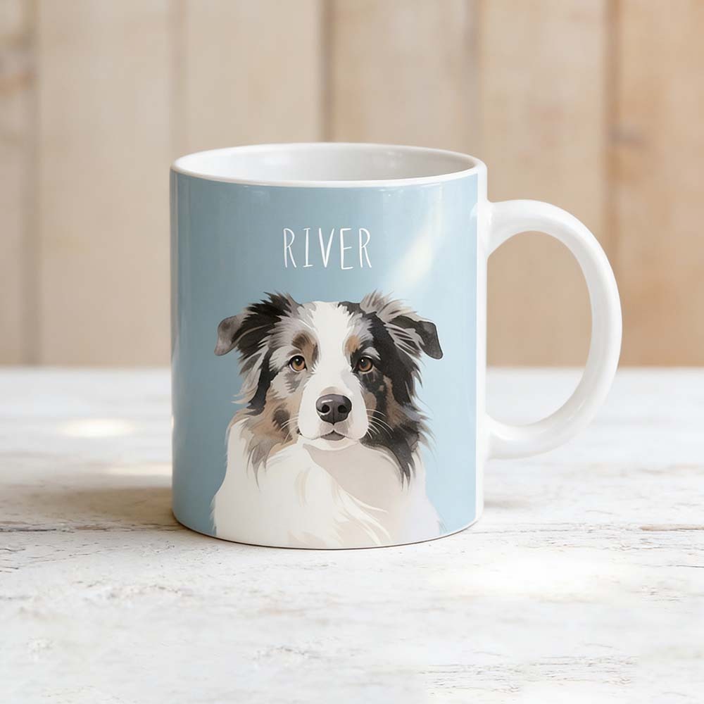 Personalized Pet Mug with Photo & Name - Custom Dog Cat 11oz 15oz Coffee Cup
