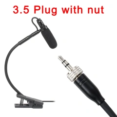 3 Pin 4 PIN Mini XLR Saxophone Microphone Supercardioid 3.5mm Trumpet Music Wind Instrument Sax Mic Horn IM-20