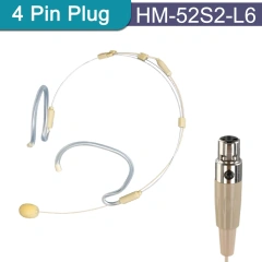 4 pin XLR plug